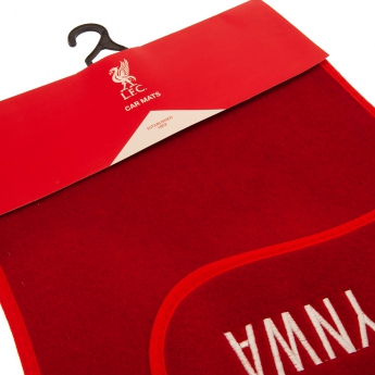 Liverpool dywanik samochodowy Pair Car Mats red 2 pcs
