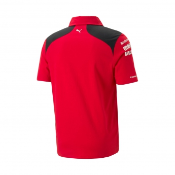 Ferrari męska koszulka polo official red F1 Team 2023