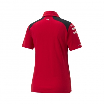 Ferrari damska koszulka polo official red F1 Team 2023