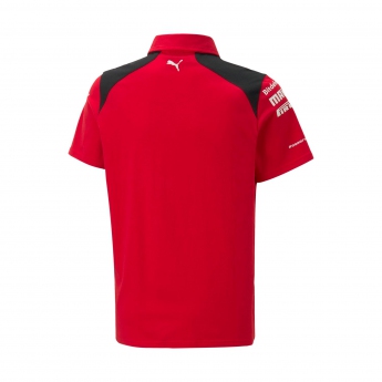 Ferrari dziecięca koszulka polo official red F1 Team 2023