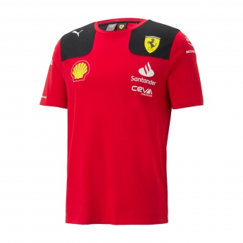 Ferrari koszulka męska official red F1 Team 2023