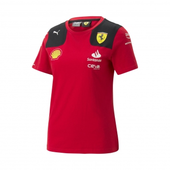 Ferrari koszulka damska official red F1 Team 2023