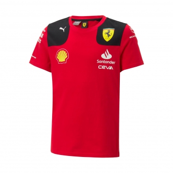 Ferrari koszulka dziecięca official red F1 Team 2023