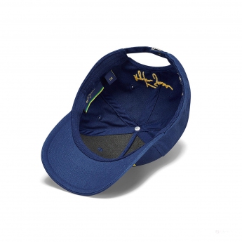 Ayrton Senna czapka baseballówka Signature Logo navy 2021