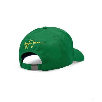 Ayrton Senna czapka baseballówka Signature Logo green 2021