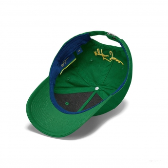 Ayrton Senna czapka baseballówka Signature Logo green 2021