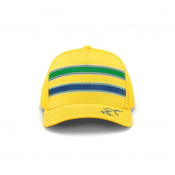 Ayrton Senna czapka baseballówka Signature Stripe 2022