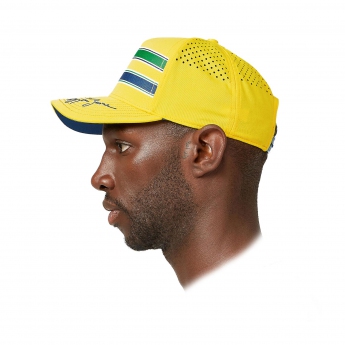 Ayrton Senna czapka baseballówka Signature Stripe 2022