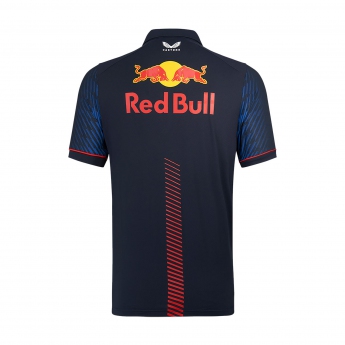 Red Bull Racing męska koszulka polo official navy Max Verstappen F1 Team 2023