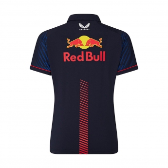 Red Bull Racing damska koszulka polo official navy Max Verstappen F1 Team 2023