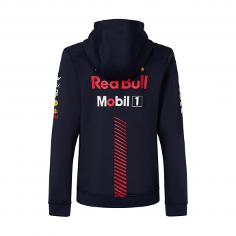 Red Bull Racing dziecięca bluza z kapturem official navy zip F1 Team 2023
