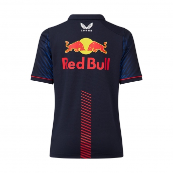 Red Bull Racing dziecięca koszulka polo official navy Max Verstappen F1 Team 2023