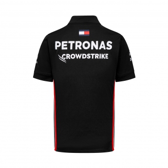 Mercedes AMG Petronas męska koszulka polo official black F1 Team 2023