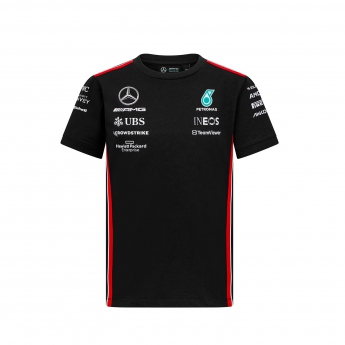 Mercedes AMG Petronas koszulka dziecięca official black F1 Team 2023