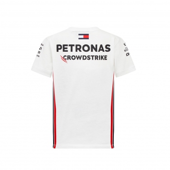 Mercedes AMG Petronas koszulka dziecięca official white F1 Team 2023
