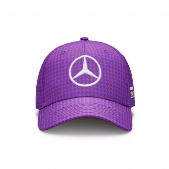 Mercedes AMG Petronas czapka baseballówka Lewis Hamilton purple F1 Team 2023
