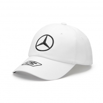 Mercedes AMG Petronas dziecięca czapka baseballowa George Russell white F1 Team 2023