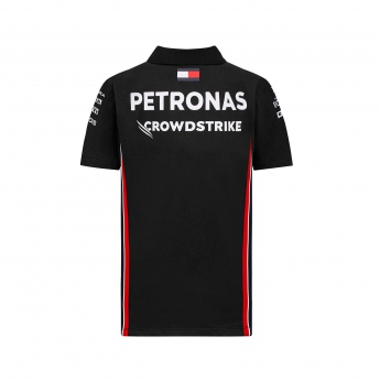 Mercedes AMG Petronas dziecięca koszulka polo official black F1 Team 2023