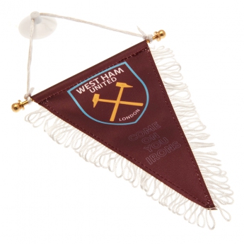 West Ham United flaga Triangular Mini Pennant