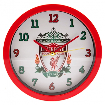 Liverpool zegar Wall Clock white