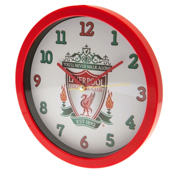 Liverpool zegar Wall Clock white
