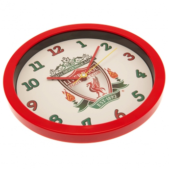 Liverpool zegar Wall Clock white