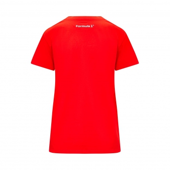 Formuła 1 koszulka damska Logo Red F1 Team 2023