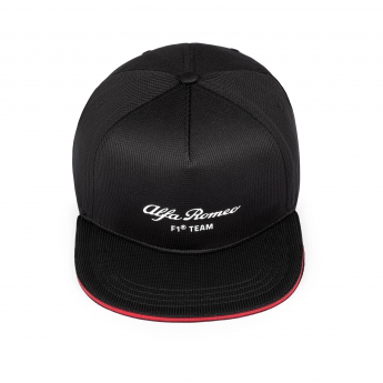 Alfa Romeo Racing czapka flat baseballówka official black F1 Team 2023