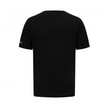 Mercedes AMG Petronas koszulka męska Lewis Hamilton logo black F1 Team 2023