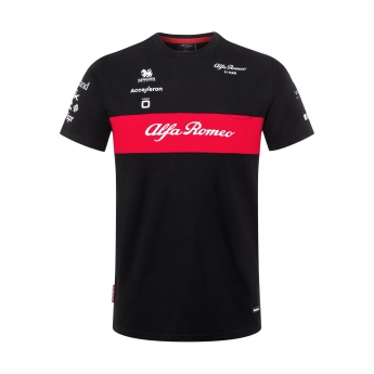 Alfa Romeo Racing koszulka męska official black F1 Team 2023