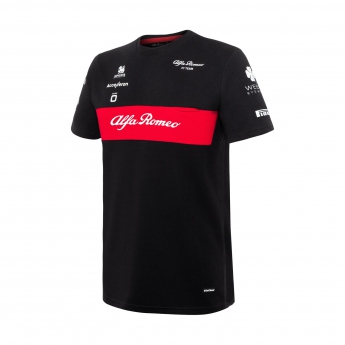 Alfa Romeo Racing koszulka dziecięca official black F1 Team 2023