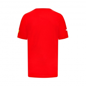 Ferrari koszulka męska Sainz Driver Red F1 Team 2023