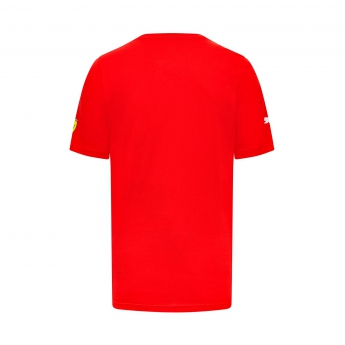 Ferrari koszulka męska Sainz Driver Red F1 Team 2023