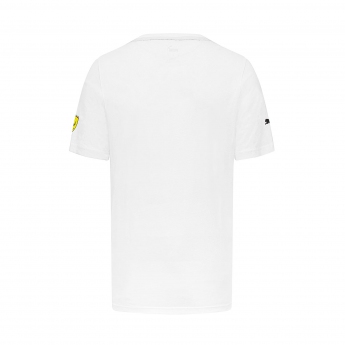 Ferrari koszulka męska Leclerc Driver White F1 Team 2023
