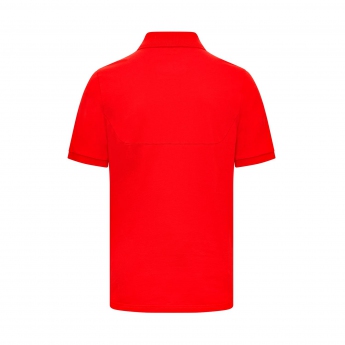 Ferrari męska koszulka polo Logo red F1 Team 2023