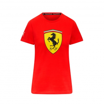 Ferrari koszulka damska Shield red F1 Team 2023