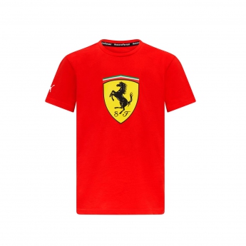 Ferrari koszulka dziecięca Shield red F1 Team 2023