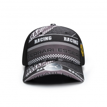 Ferrari czapka baseballówka Graphic Black F1 Team 2023