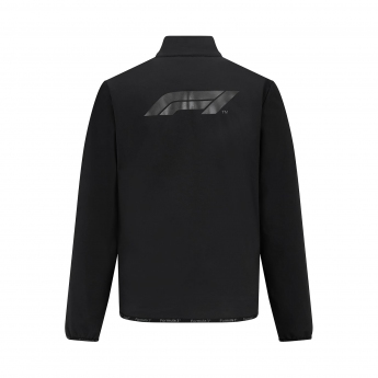 Formuła 1 kurtka męska Logo Softshell Black F1 Team 2023