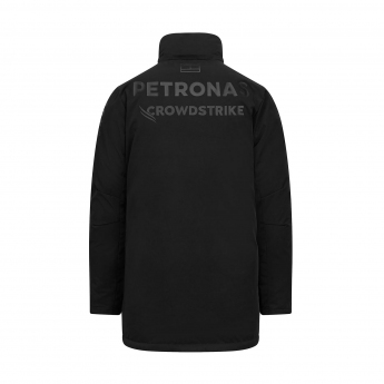 Mercedes AMG Petronas męska kurtka z kapturem Winter black F1 Team 2023