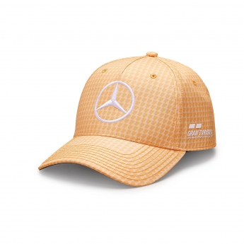 Mercedes AMG Petronas czapka baseballówka Lewis Hamilton orange F1 Team 2023