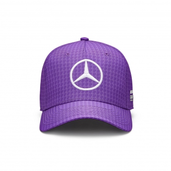 Mercedes AMG Petronas dziecięca czapka baseballowa Lewis Hamilton purple F1 Team 2023