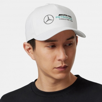 Mercedes AMG Petronas czapka baseballówka Racer white F1 Team 2023