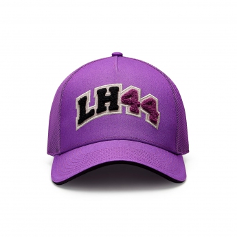 Mercedes AMG Petronas czapka baseballówka ewis Hamilton Trucker purple F1 Team 2023