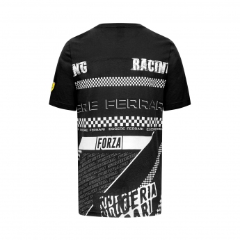 Ferrari koszulka męska Graphic Black F1 Team 2023