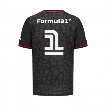 Formuła 1 koszulka męska Camo Sports Black F1 Team 2023