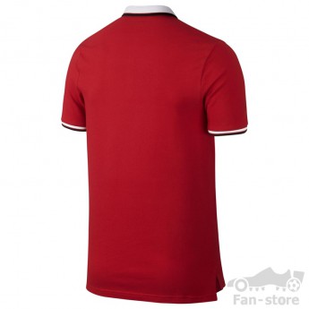 Manchester United męska koszulka polo red three