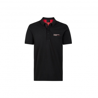 Porsche Motorsport męska koszulka polo Logo black 2021