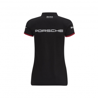 Porsche Motorsport damska koszulka polo official black 2021