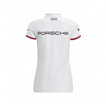 Porsche Motorsport damska koszulka polo official white 2021